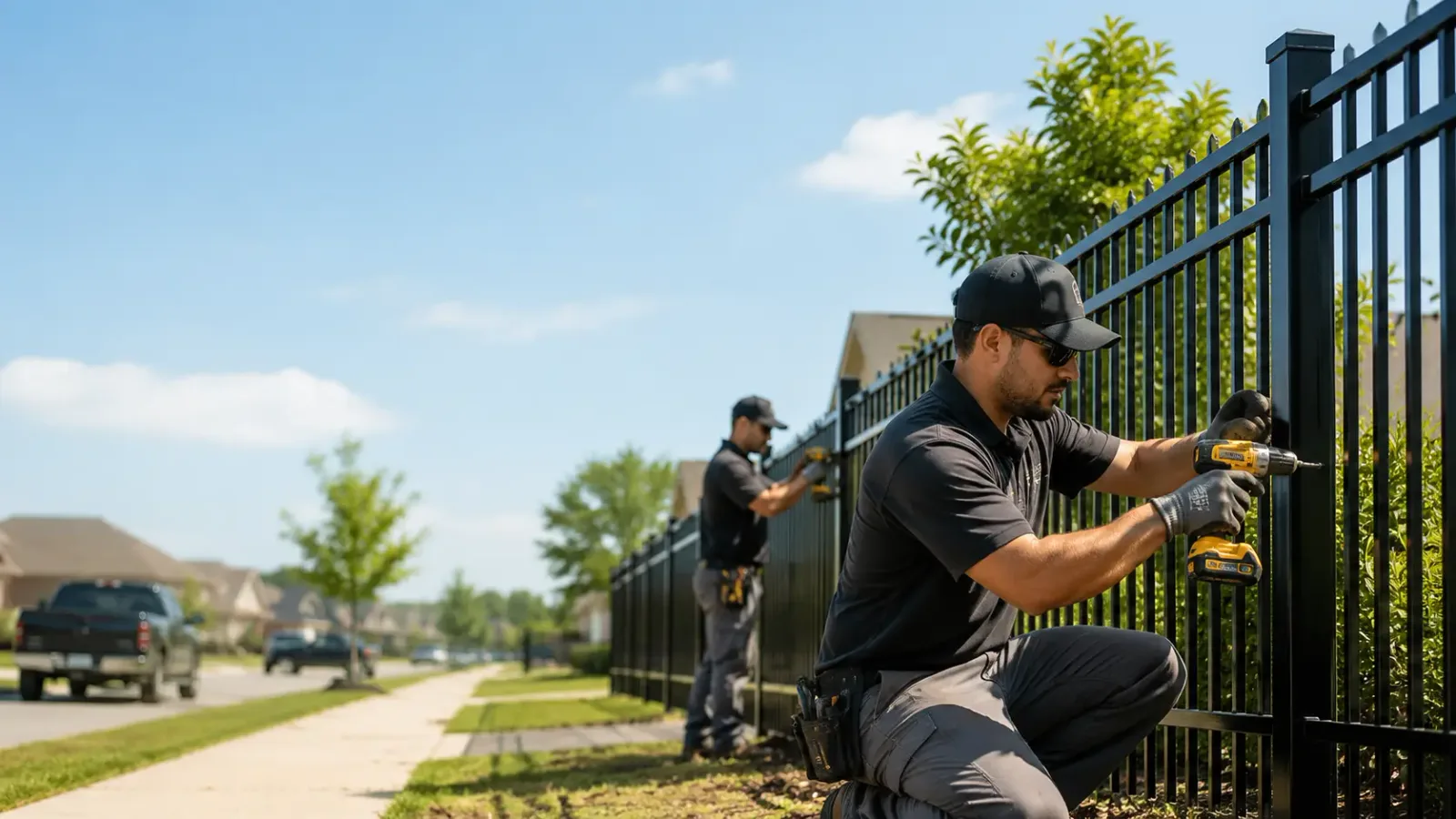 Metal Fence Installation in Swan Lake, NY
